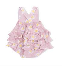 Load image into Gallery viewer, Angel Dear Ruffle Sunsuit Caitlyn's Daisy