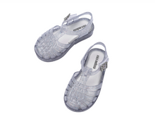 Load image into Gallery viewer, Mini Melissa Possession Shiny BB Silver Glitter