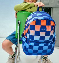 Load image into Gallery viewer, State Bags Kane Double Pocket Backpack Gradient Checkerboard