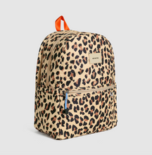Load image into Gallery viewer, State Bags Recycled Polycanvas Kane Double Pocket Backpack Leopard