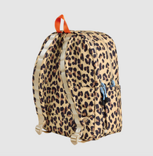 Load image into Gallery viewer, State Bags Recycled Polycanvas Kane Double Pocket Backpack Leopard