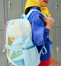 Load image into Gallery viewer, State Bags Recycled Polycanvas Kane Backpack Rainbow Cloud