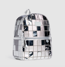 Load image into Gallery viewer, State Bags Metallic Kane Double Pocket Backpack Discoball
