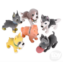 Load image into Gallery viewer, Flocked Micro Velvet Dog Figurine 1.5"