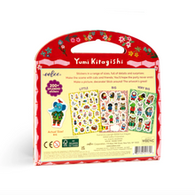 Load image into Gallery viewer, Eeboo Cat's Apartment Yumi Kitagishi Stickers