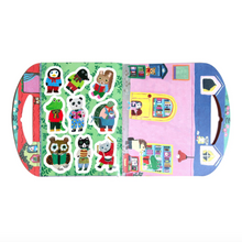Load image into Gallery viewer, Eeboo Cat's Apartment Yumi Kitagishi Stickers
