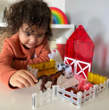 Load image into Gallery viewer, Magna-Tiles Farm Animals 25 Piece Set