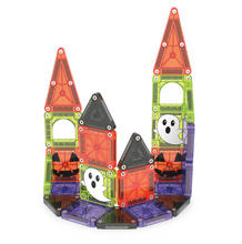 Load image into Gallery viewer, Magna-Tiles microMAGS Spooky 24 Piece Travel Set