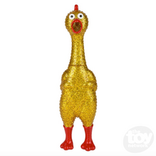 Load image into Gallery viewer, Sparkle Rubber Chicken – 13"