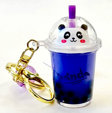 Laden Sie das Bild in den Galerie-Viewer, Panda Boba Tea Schwimmender Schlüsselanhänger