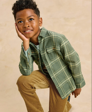 Laden Sie das Bild in den Galerie-Viewer, Tea Collection Flannel Shirt, Sherwood Plaid