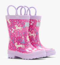 Load image into Gallery viewer, Hatley Unicorn Forest Rain Boots