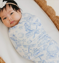Load image into Gallery viewer, Copper Pearl Vintage Carnival Swaddle Blanket