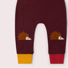 Load image into Gallery viewer, Little Green Radicals Hedgehog Knee Patch Joggers