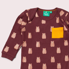 Load image into Gallery viewer, Little Green Radicals Brown Bears Organic T-Shirt & Jogger Playset