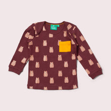 Load image into Gallery viewer, Little Green Radicals Brown Bears Organic T-Shirt & Jogger Playset