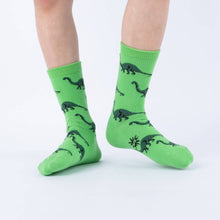Load image into Gallery viewer, Sock It to Me You're Tricera-tops Junior Crew Socks 3-Pack