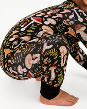 Load image into Gallery viewer, Jammie Session Mystic Mushrooms Bamboo Baby Romper