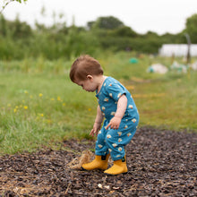Load image into Gallery viewer, Little Green Radicals All Weather Organic Summer Romper