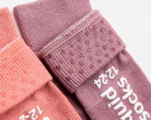 Load image into Gallery viewer, Squid Socks Cami - Non-Slip Baby Socks Light Pink, Dusty Pink, Lavender