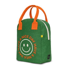 Load image into Gallery viewer, Zipper Lunch Bag Have a Nice Day