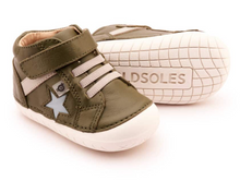 Load image into Gallery viewer, Old Soles Rad Pave Militare/Gris/Dusty Blue (White Sole) Size 5