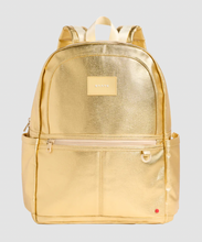 Load image into Gallery viewer, State Bags Metallic Kane Kids Double Pocket Gold