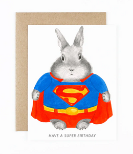 Dear Hancock Super Bunny Birthday