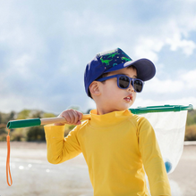 Load image into Gallery viewer, Jan & Jul Urban Xplorer Sunglasses Black Lenses Navy