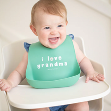 Load image into Gallery viewer, Bella Tunno I Love Grandma Wonder Bib