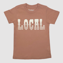 Load image into Gallery viewer, Tiny Whales Local Tee in Brick | 100% Cotton Kids T-Shirt