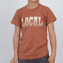 Load image into Gallery viewer, Tiny Whales Local Tee in Brick | 100% Cotton Kids T-Shirt