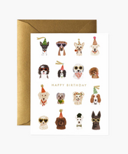 Laden Sie das Bild in den Galerie-Viewer, Rifle Paper Co. Party Pups Geburtstagskarte