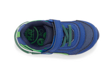 Load image into Gallery viewer, Stride Rite Light Up Surge Bounce Sneaker Navy/Green