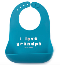 Load image into Gallery viewer, Bella Tunno I Love Grandpa Wonder Bib