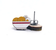 Load image into Gallery viewer, Unpossible Cuts Ramen Earrings