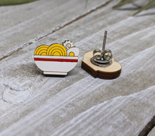 Load image into Gallery viewer, Unpossible Cuts Ramen Earrings