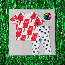 Load image into Gallery viewer, Baby Cats Of California Kids Allover Catsicle T-Shirt