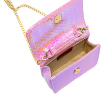 Load image into Gallery viewer, Zomi Gems Mermaid Pearl Handle Seashell Bag Purple