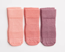 Load image into Gallery viewer, Squid Socks Cami - Non-Slip Baby Socks Light Pink, Dusty Pink, Lavender