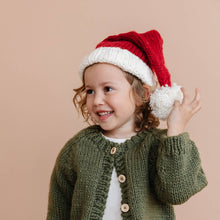 Load image into Gallery viewer, The Blueberry Hill Nicholas Santa Hat Kids Baby Christmas Holiday 2025