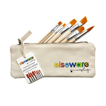 Load image into Gallery viewer, Elseware Unplug Watercolor Travel Set | Bamboo Case, Brushes, & Paper Pad 👉 ONLINE ONLY