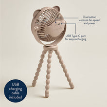 Laden Sie das Bild in den Galerie-Viewer, Itzy Ritzy Itzy Breeze 3-Stufen-Kinderwagenventilator