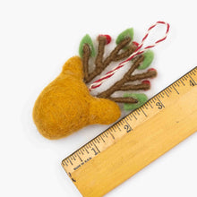 Load image into Gallery viewer, The Winding Road Ornament - Spotted Reindeer Head