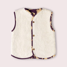 Laden Sie das Bild in den Galerie-Viewer, Little Green Radicals Sleeping Swans Reversible Vest