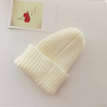 Load image into Gallery viewer, Matching Parent & Child Knit Beanie Set