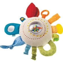 Load image into Gallery viewer, Haba Teether Cuddly Rainbow Round Activity Toy 👉 ONLINE ONLY