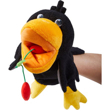 Load image into Gallery viewer, Haba Theo the Raven Glove Puppet ๐ ONLINE ONLY
