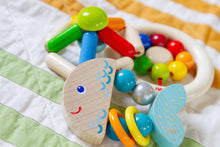 Load image into Gallery viewer, Haba Rattlefish Wooden Baby Rattle 👉 ONLINE ONLY