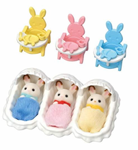 Load image into Gallery viewer, Calico Critters Triplets Care Set